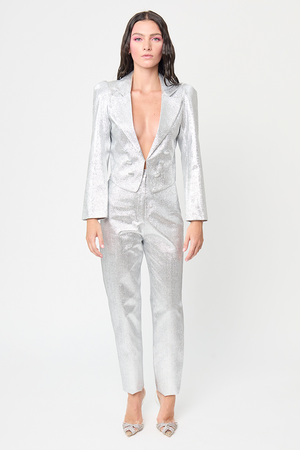 MINDY SILVER TUXEDO