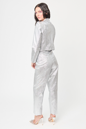 MINDY SILVER TUXEDO